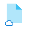 Microsoft OneDrive 온라인 전용 파일 상태